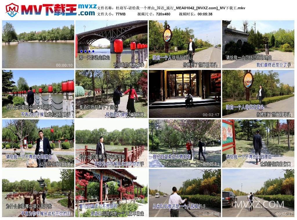 杜迎军-请给我一个理由_国语_流行_MEA01042